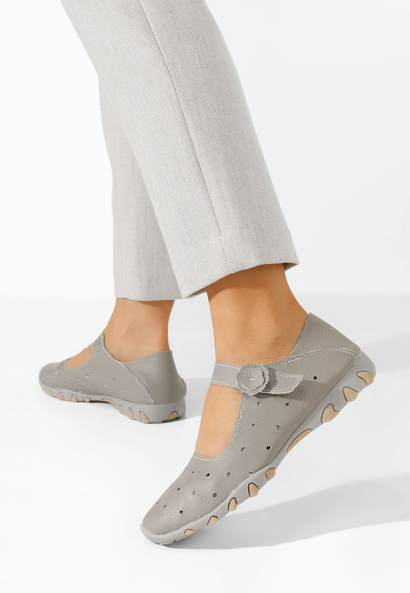 Ballerines sportives gris Flary