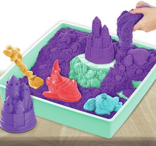 Kinetic Sand KNS ACK Sandbox Set V2 Purple FR GML
