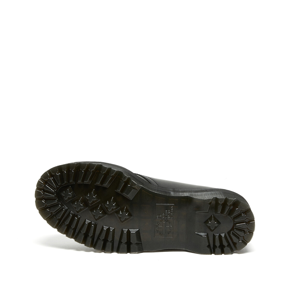 DR. MARTENS<br>Sapatos derby de couro com sola plataforma 1461 Quad