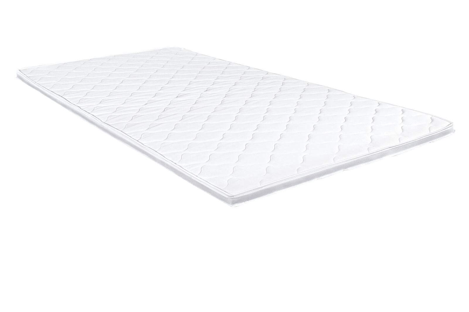 Blue Moon Gelschaum-Topper Soft Gel Polyester Weiß ca. 120 x 200 cm