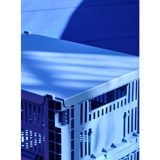 HAY Colour Crate Låg, Electric Blue