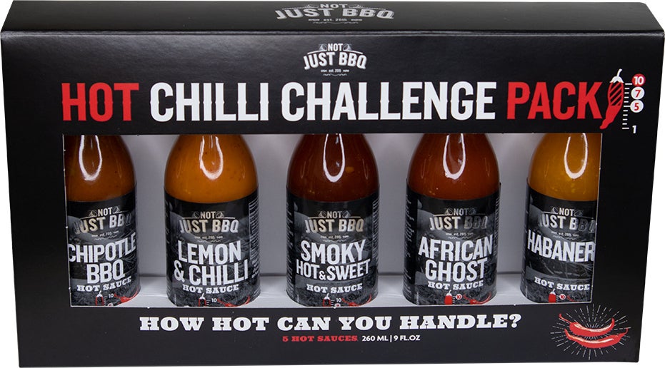 Not Just BBQ chili sauzen cadeauset