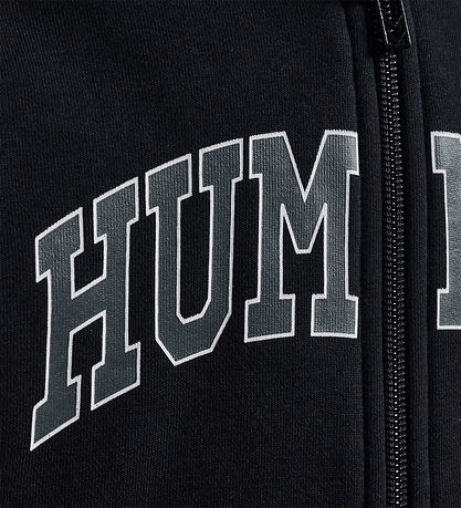 Hummel Cardigan m. H?tte - hmlAlvin - Asphalt