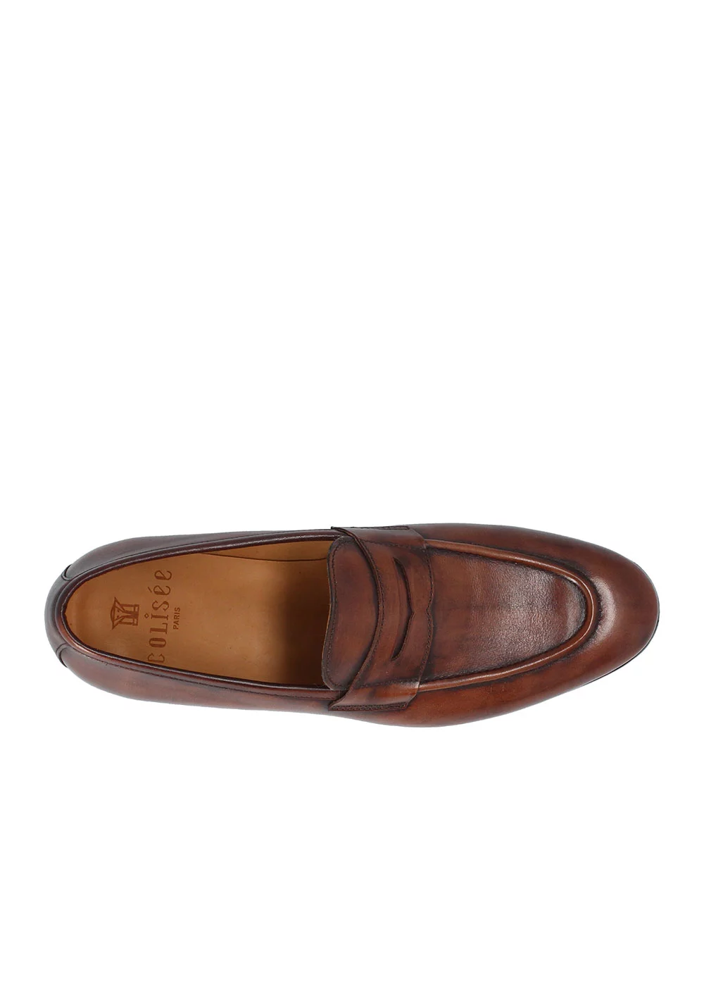 MOCASSIN QUIETO CUIR MARRON