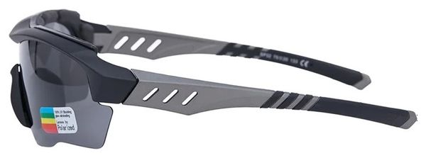 Lunettes de Soleil de Sport Polarisées à Lentilles Amovibles gris et vert