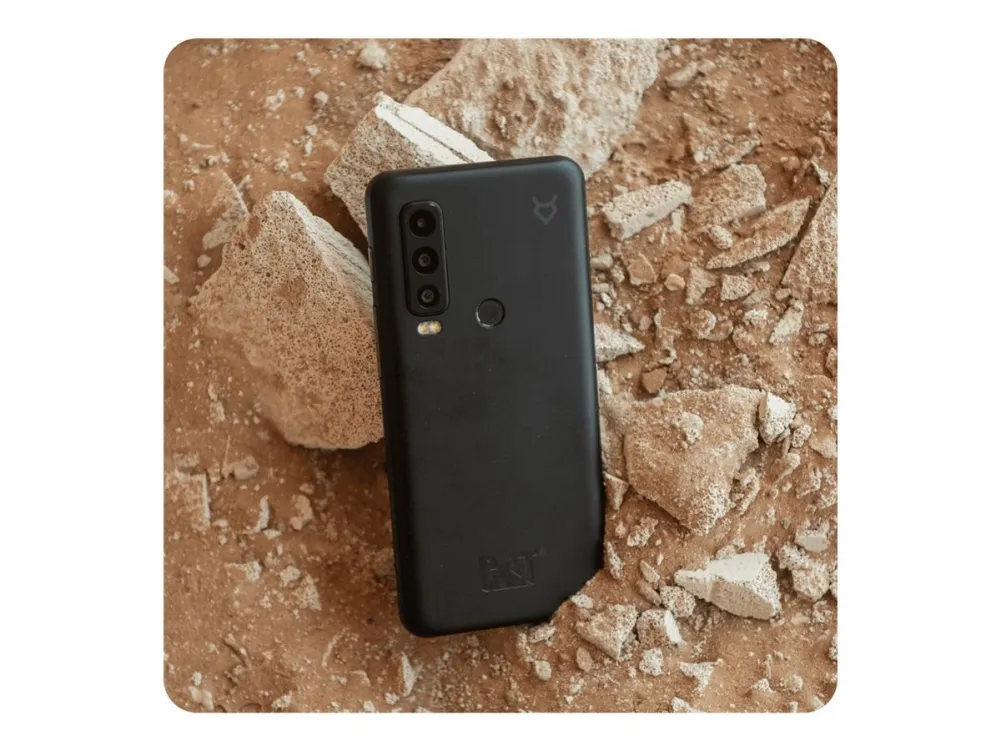 CAT S75 - 5G smartphone - dual-SIM - RAM 6 GB / Intern hukommelse 128 GB - microSD slot (120 Hz) - 3x bagkamera 50 MP, 8 MP, 2 MP - front camera 8 MP