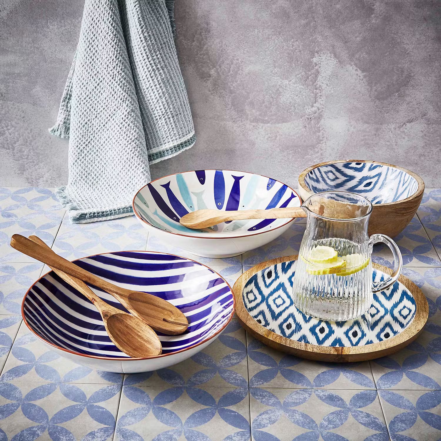 Salatbesteck PURE KITCHEN 4er-Set