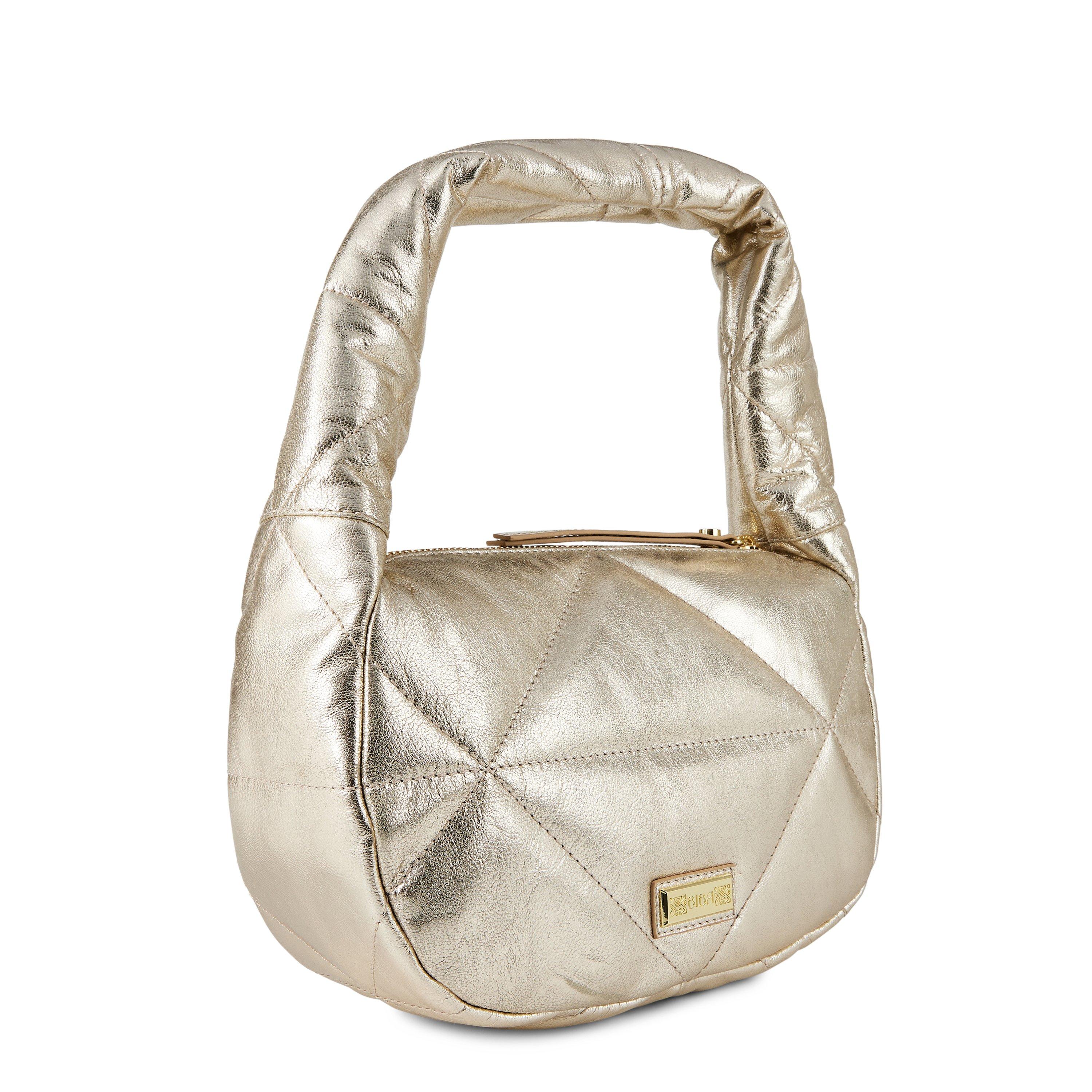 Biba Leather Padded Shoulder Bag