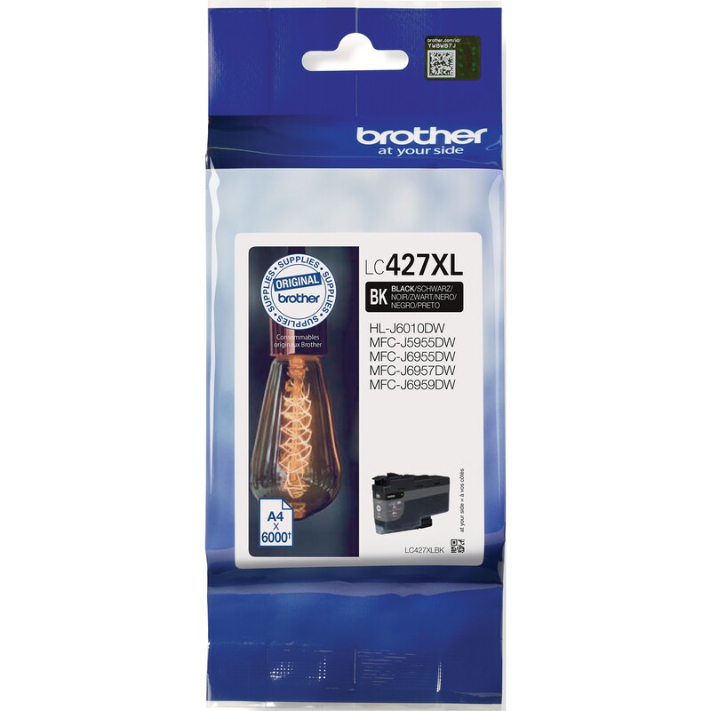 Brother LC-427XLBK Tintenpatrone, schwarz