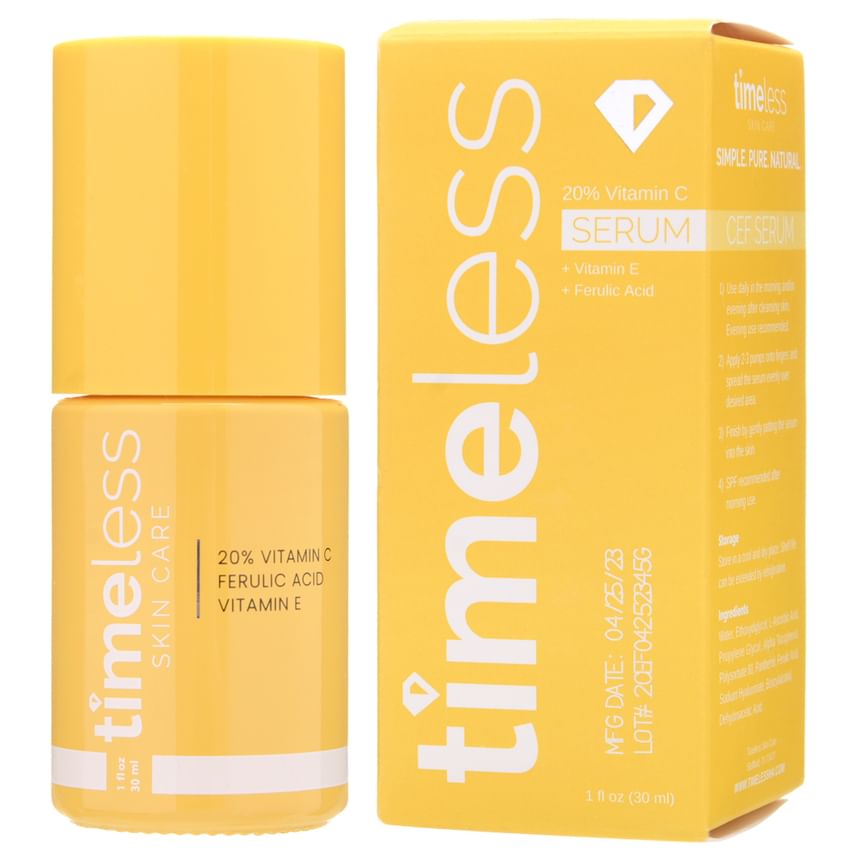Tijdloze huidverzorging - 20% vitamine C + E ferulazuurserum
