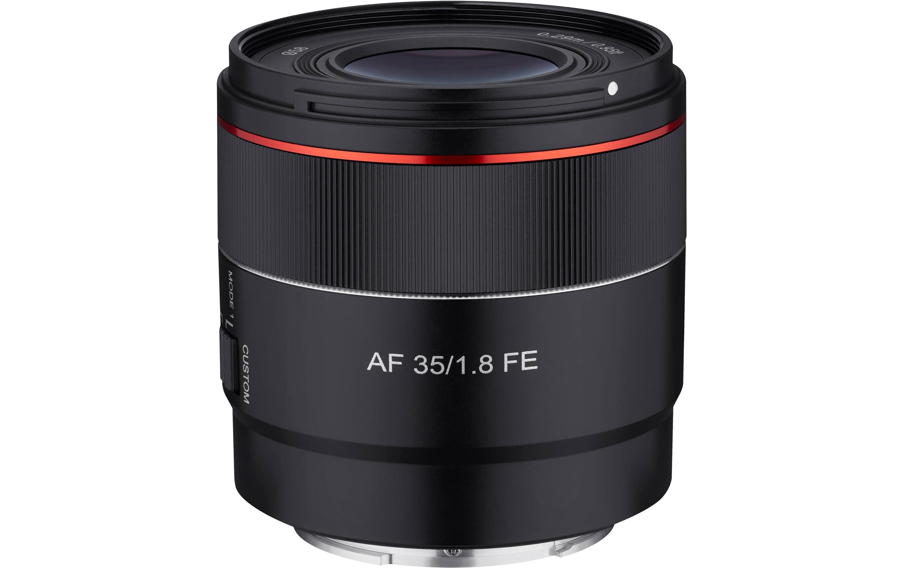 Festbrennweite AF 35mm F/1.8 – Sony E-Mount<br>Festbrennweite mit kompakter Grösse und leichtem Gewicht
