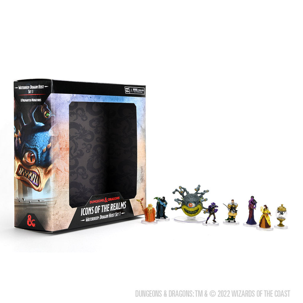 D&D Icons of the Realms Premium Figures - Waterdeep - Dragonheist Box Set 1