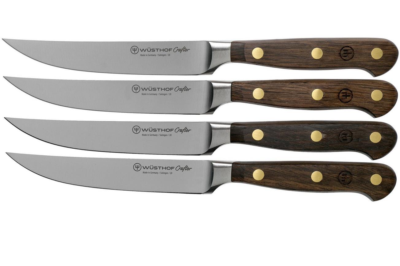 Wüsthof Crafter steakmesset 4 stuks, 1070860401