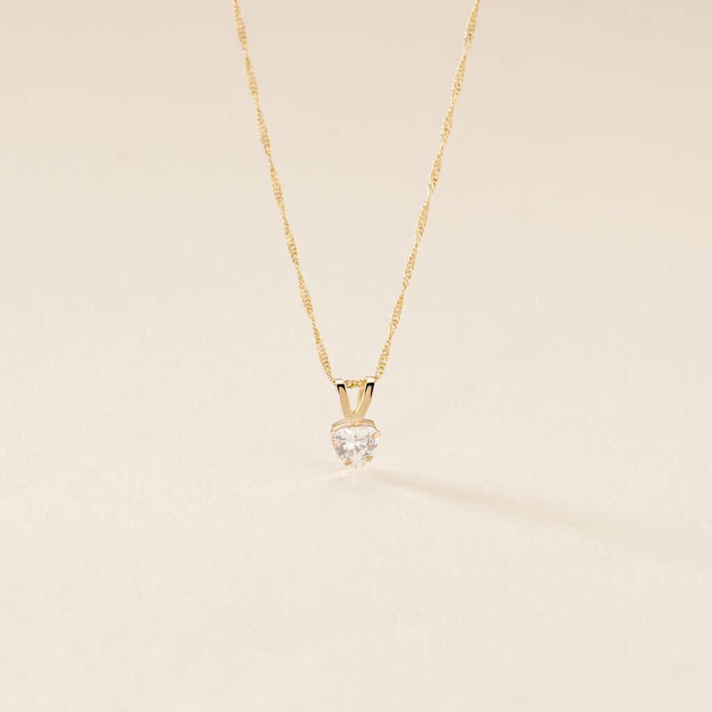 Pendentif Or Jaune Oxyde