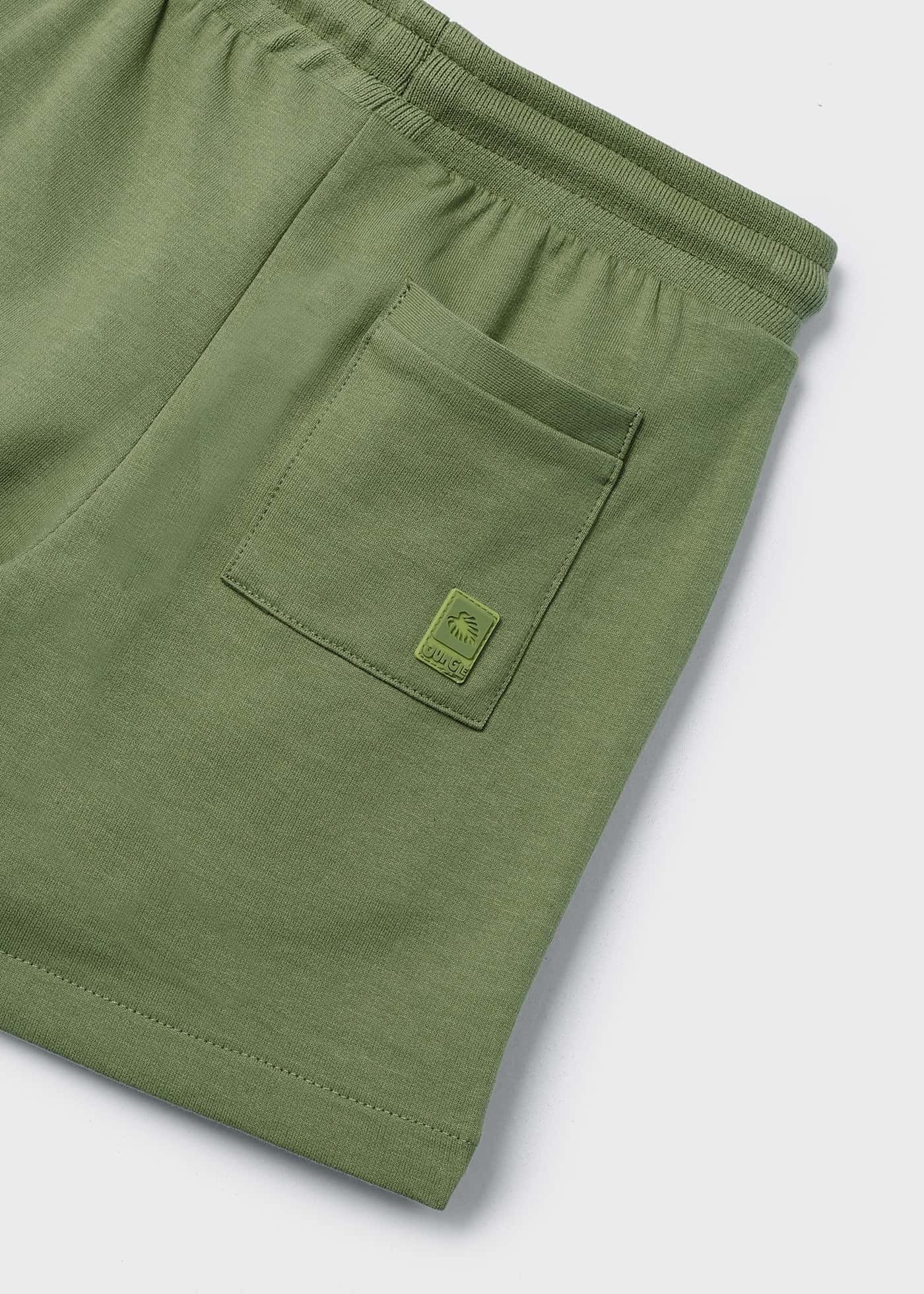 Conjunto esportivo de algodão de duas peças para meninos
