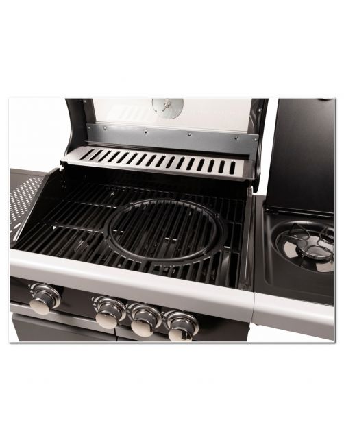 Patton Patio Pro Chef - Multi Grill 3+ Gasbarbecue - Barbecue - 54x123x113 cm 33 kg Grijs Zwart Geschikt Voor 6-8 Personen