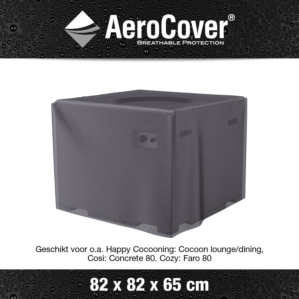 Platinum Outdoorable vuurtafelhoes AeroCover 82 x 82 x 65 cm
