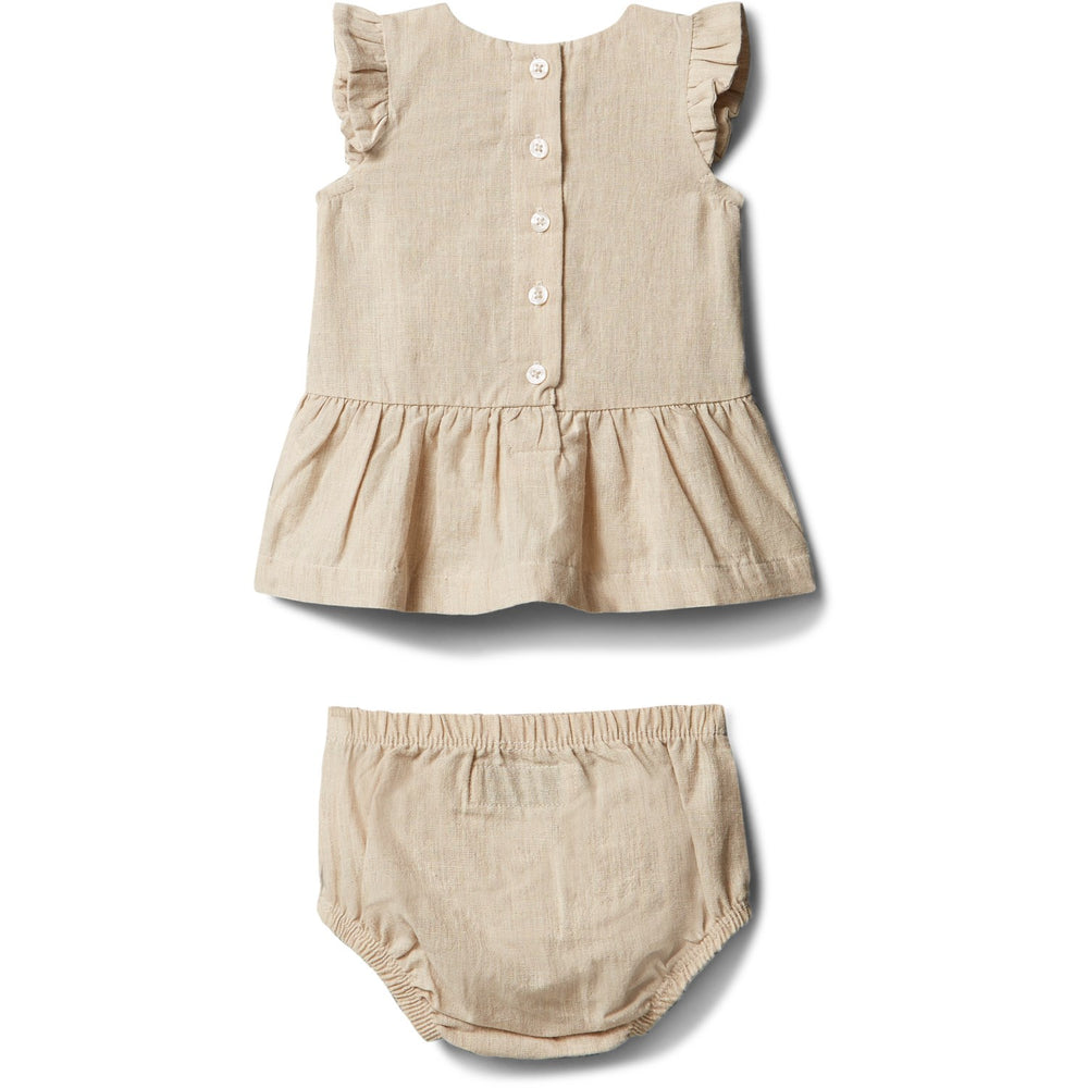 Køb Calvin Klein Oatmeal Soft Woven Kjole