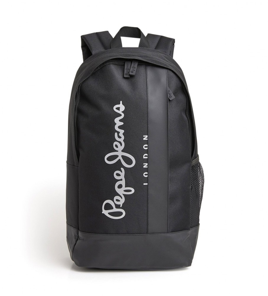 Mochila Pepe Jeans Owen Reflect preta