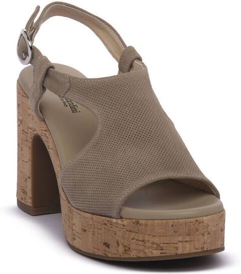 NeroGiardini Sandalen met sleehak NERO GIARDINI 451 VELOUR CRETA