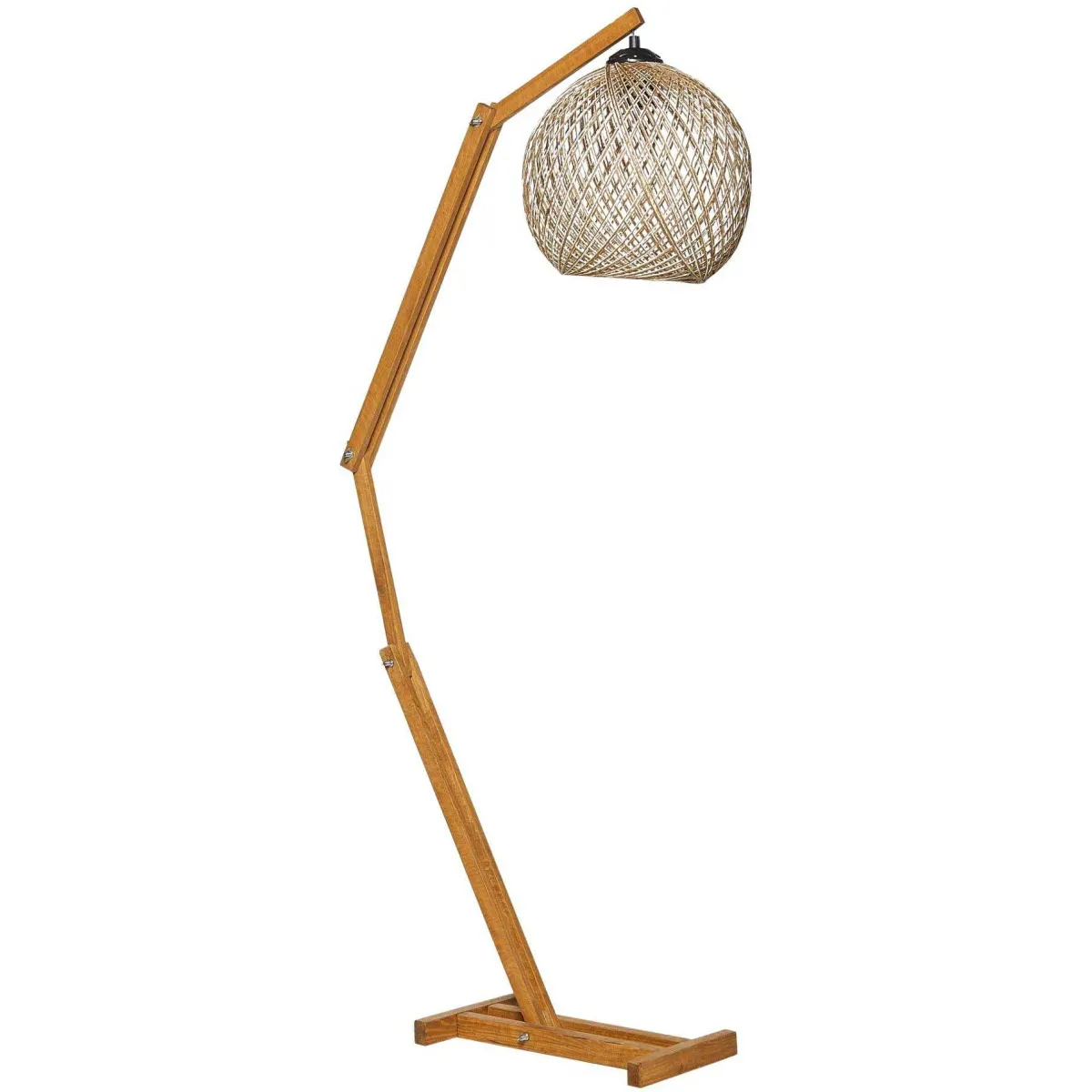 Hanah Home Lampadaire Beehive - Marron