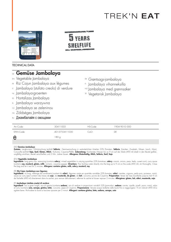 Gemüse Jambalaya