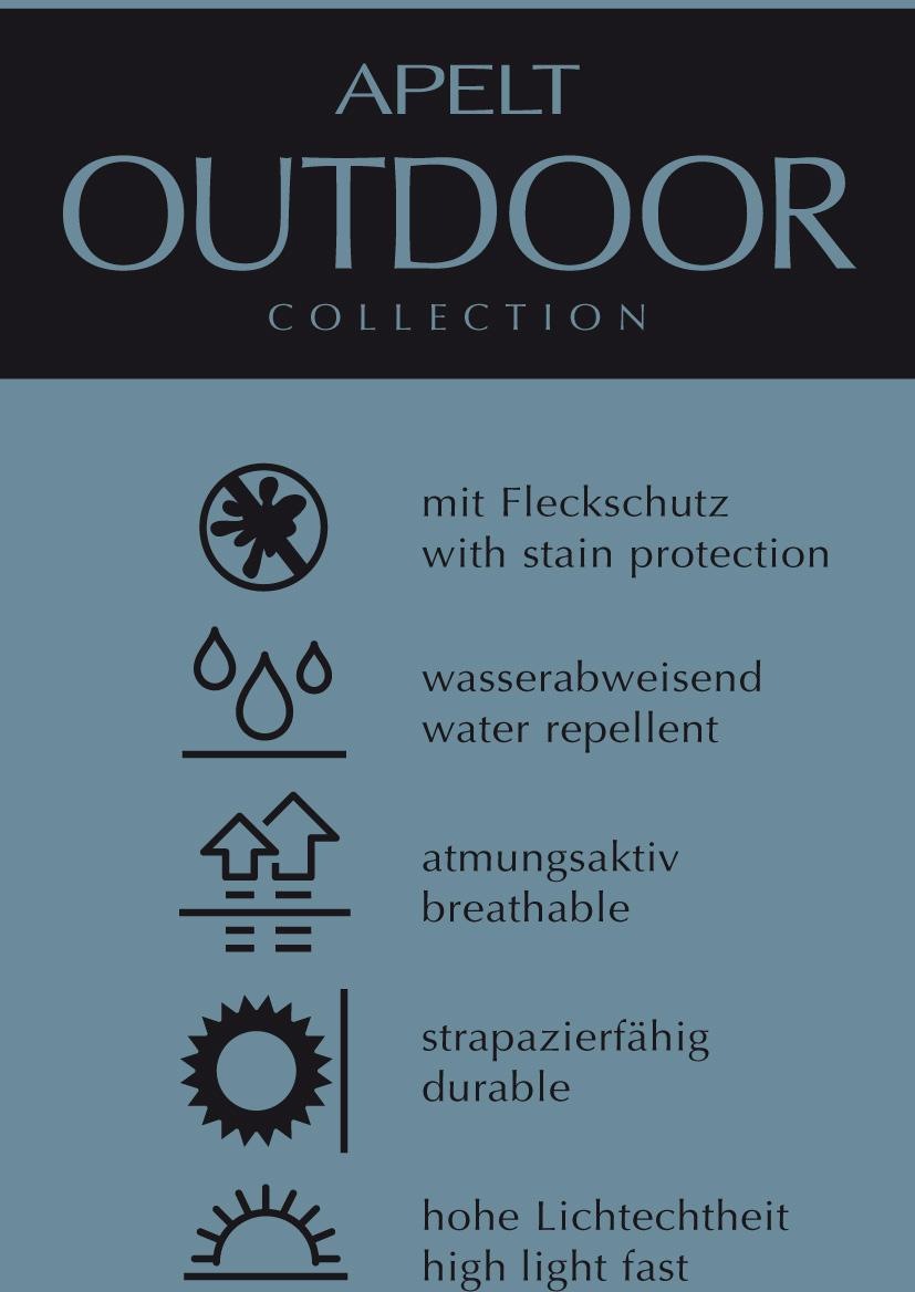 APELT Tischläufer »3962 Outdoor, Sommerdeko, Sommer« Panamastreifen