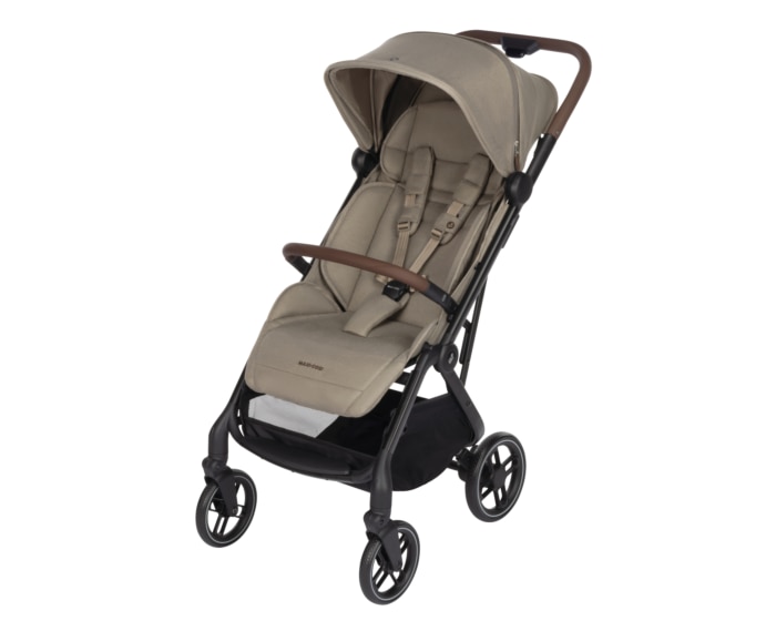 Soho 0 - 4 Y   0 - 22 kg    Automatischer Klappmechanismus |    Geräumiger Sitz mit ergonomischen Liegepositionen |    Große pannensichere Räder |    Intelligentes Travelsystem |