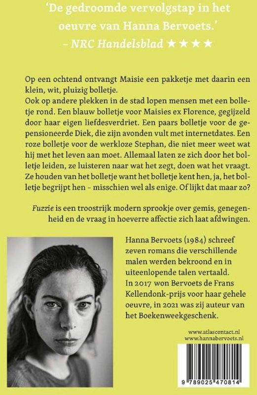 Fuzzie - Hanna Bervoets - Literatuur