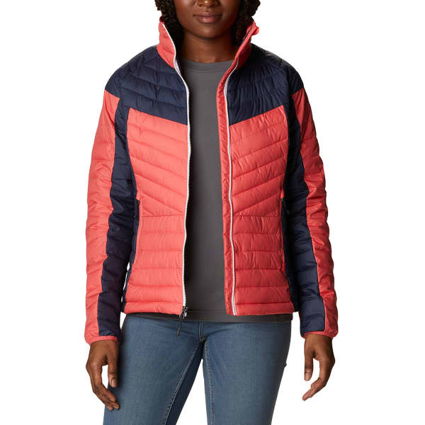 Doudoune randonnée COLUMBIA POWDER LITE BLOCKED II BLUSH PINK NOCTURNA