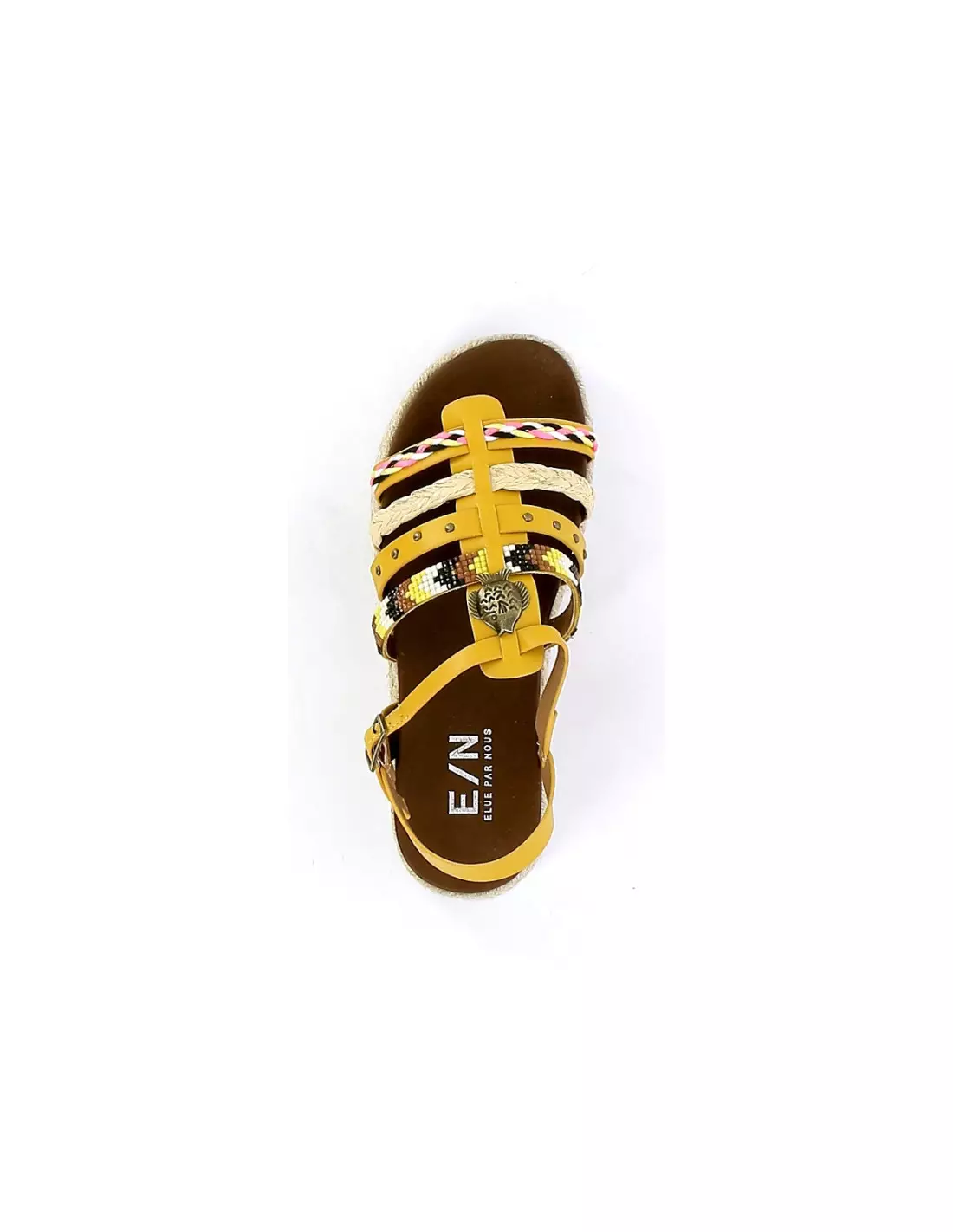 ELUE PAR NOUS PRINCE - Sandales & nu-pieds Jaune