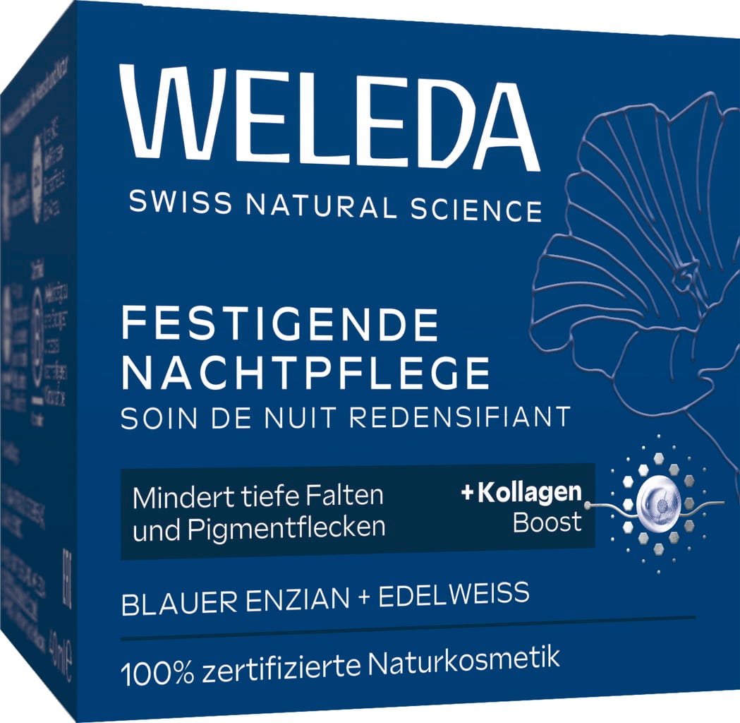 Weleda  Blauer Enzian & Edelweiß Festigende Nachtpflege, 40 ml