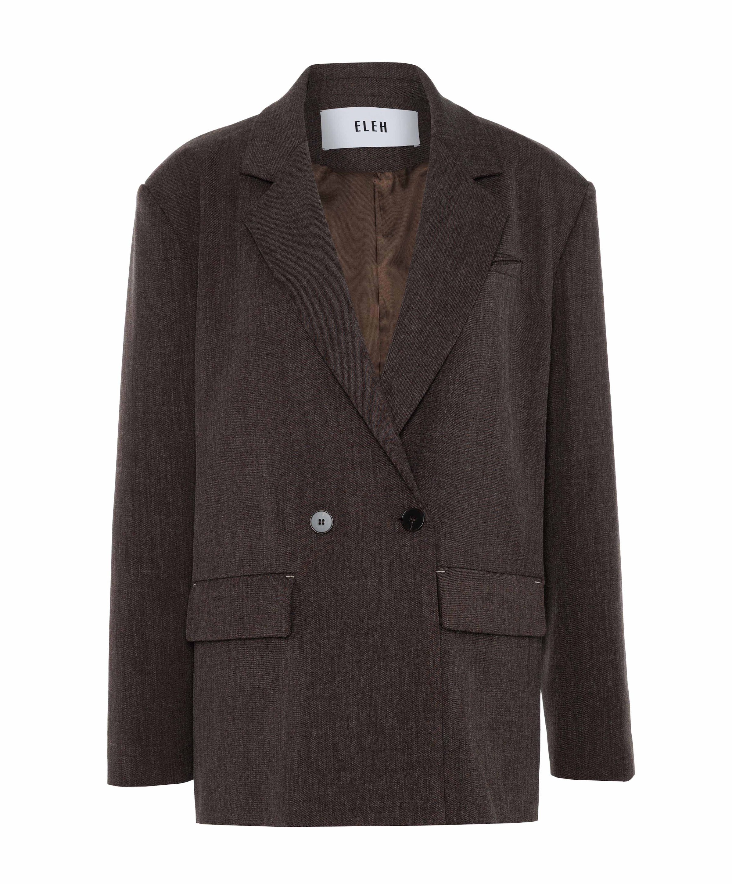 ELEH Dames blazer bruin