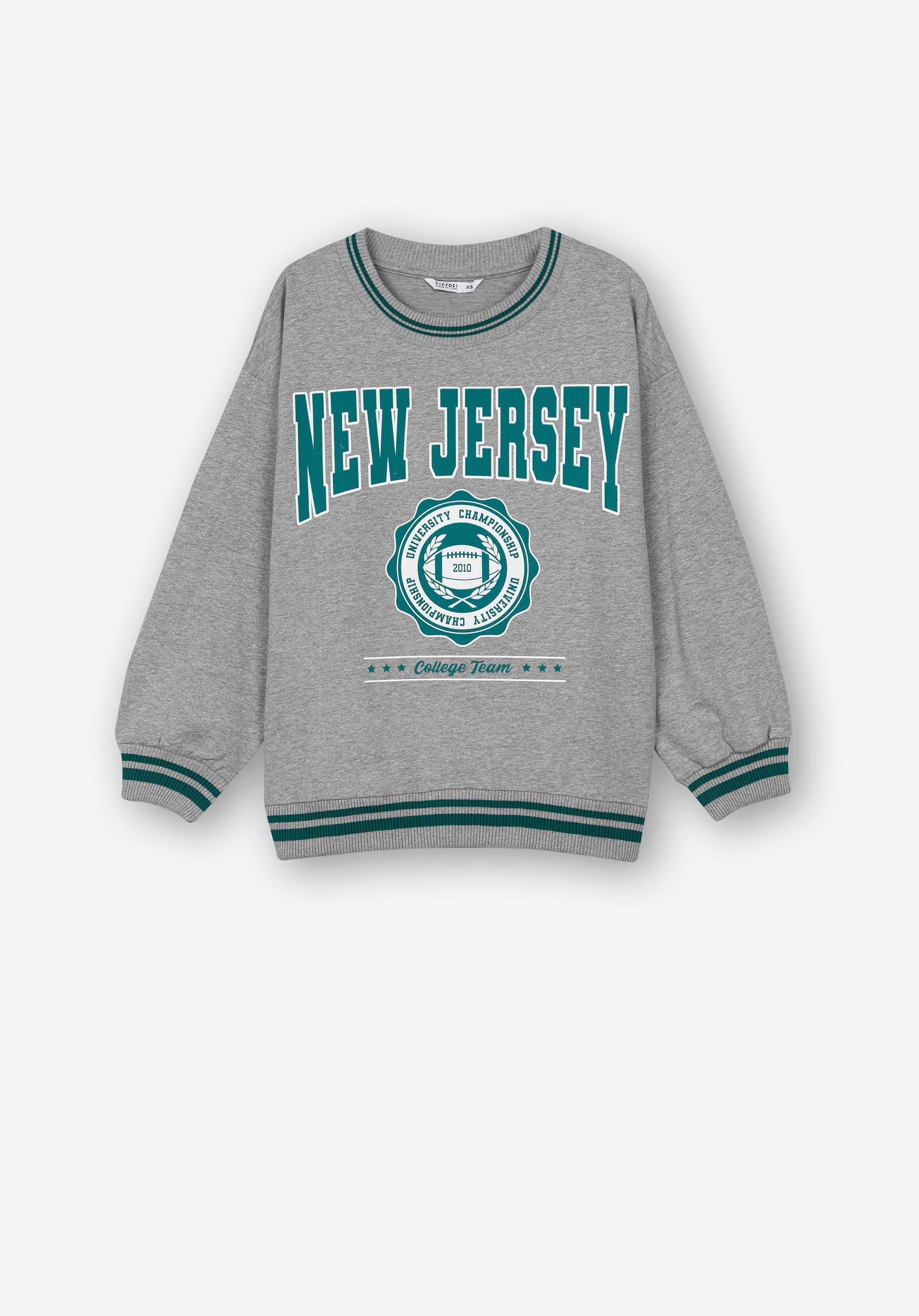 Sweatshirt com Estampado Frontal