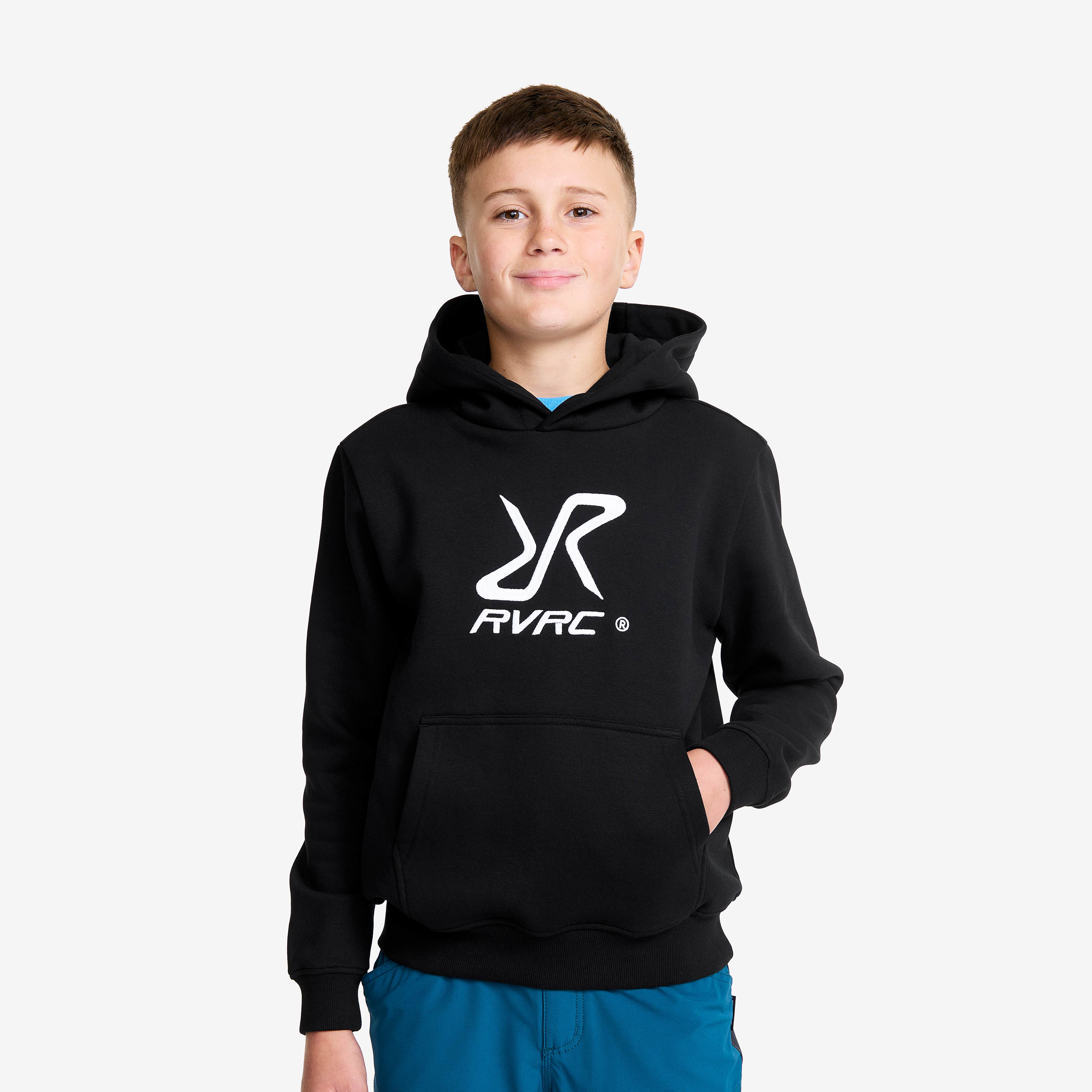 RVRC Hoodie Teens Black/White