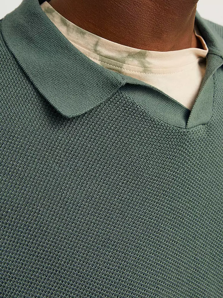 JACK & JONES Poloshirt JORLINEN petrol