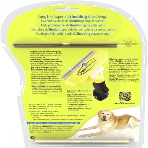 Escova Fuminator para cães grandes de pelo comprido.