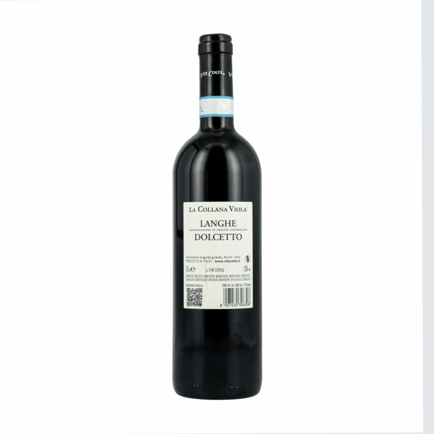 Piemonte DOC Langhe Dolcetto La Collana Viola Vite Colte -75cl
