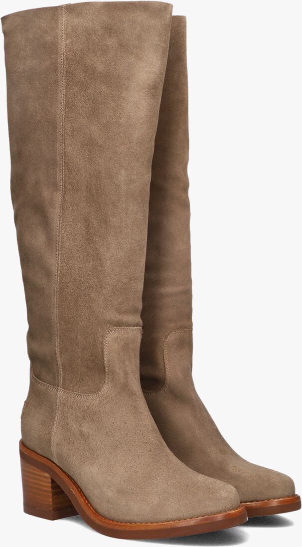 taupe shabbies hoge laarzen puk tuba