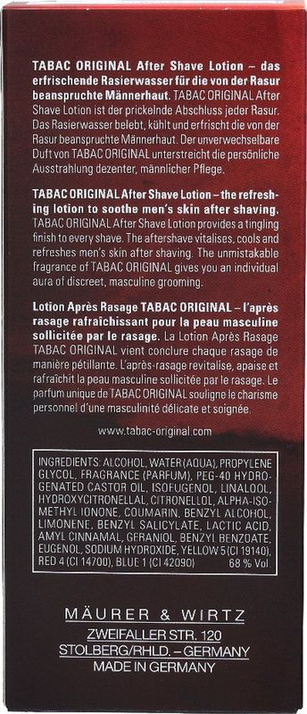 Tabac Original for Men - Aftershave lotion 75 ml