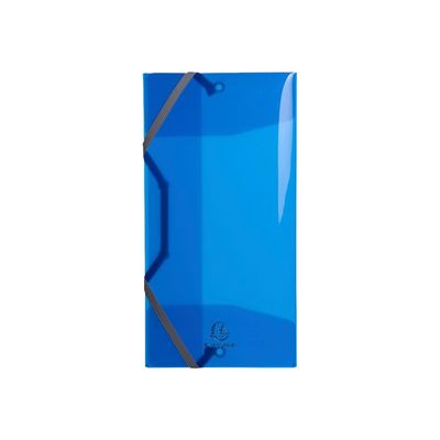 Exacompta Iderama PP - Chemise polypro à rabats - format chéquier 25 x 12 cm - disponible dans différentes couleurs