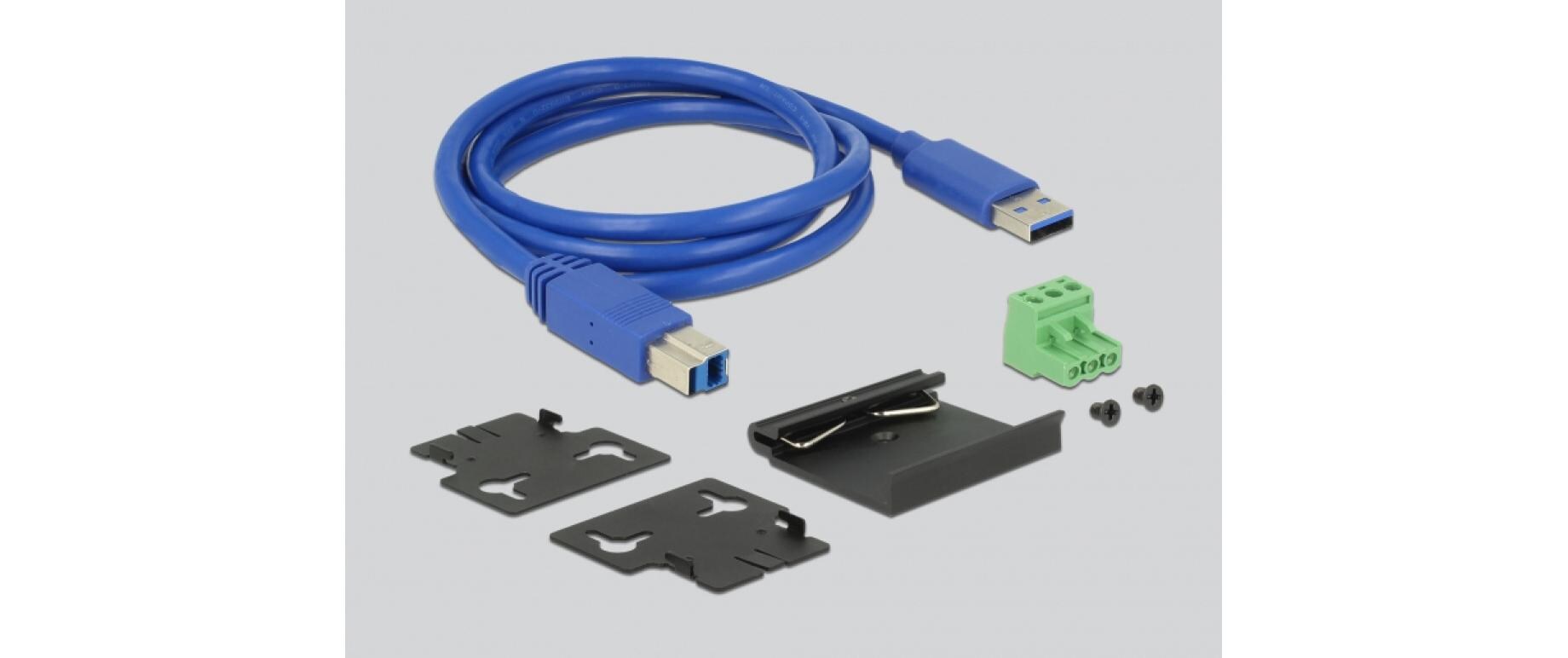USB-Hub 63311 USB 3.0 - 7x Typ-A<br>7-Port USB-Hub mit ESD-Schutz