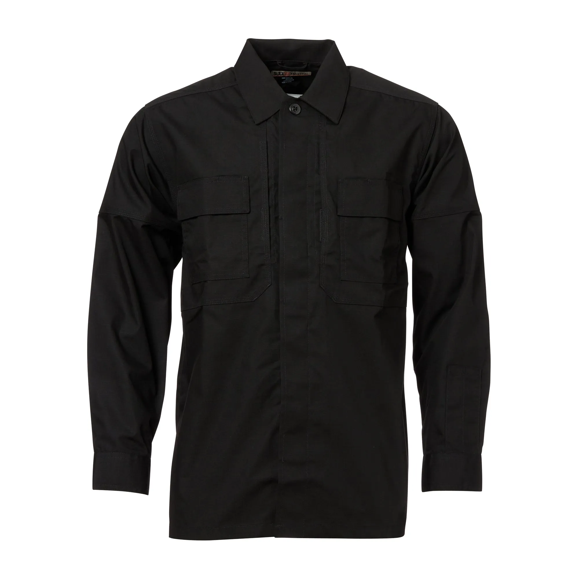 5.11 Tactical -  5.11 Langarmhemd TDU Longsleeve schwarz