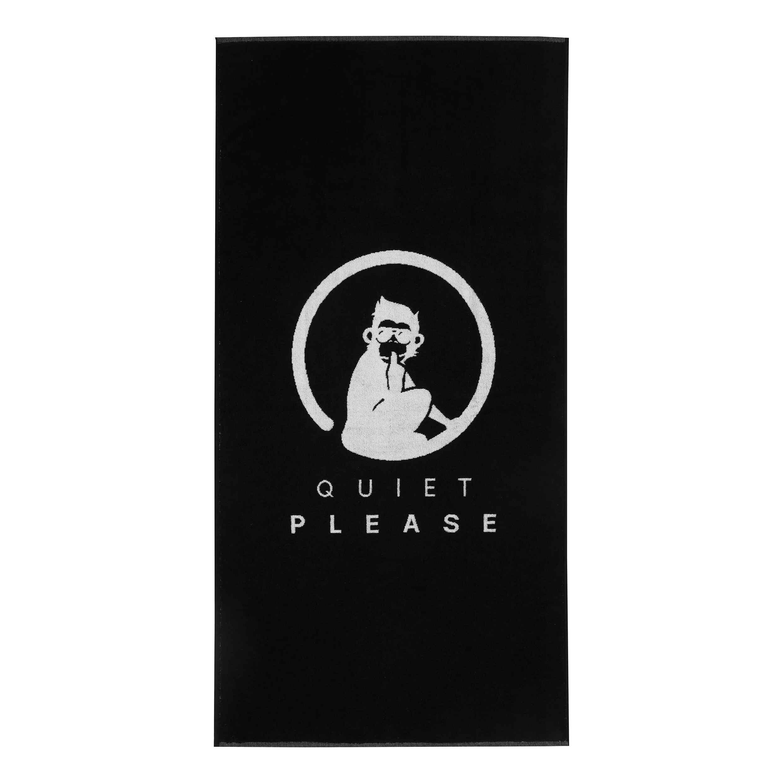 Quiet Please Performance 70x140cm Serviette - Noir