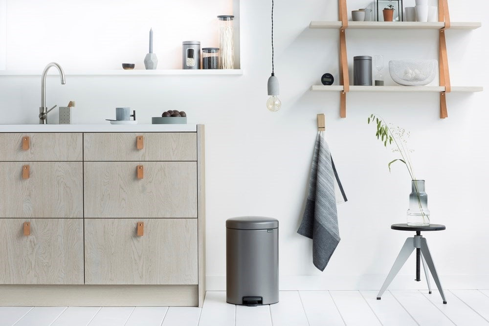 Brabantia NewIcon Pedaalemmer 20 L - Platinum