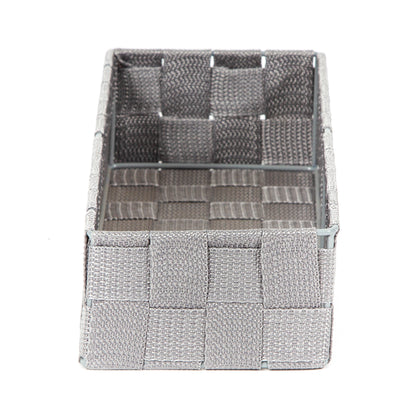 Panier de rangement Stan L gris