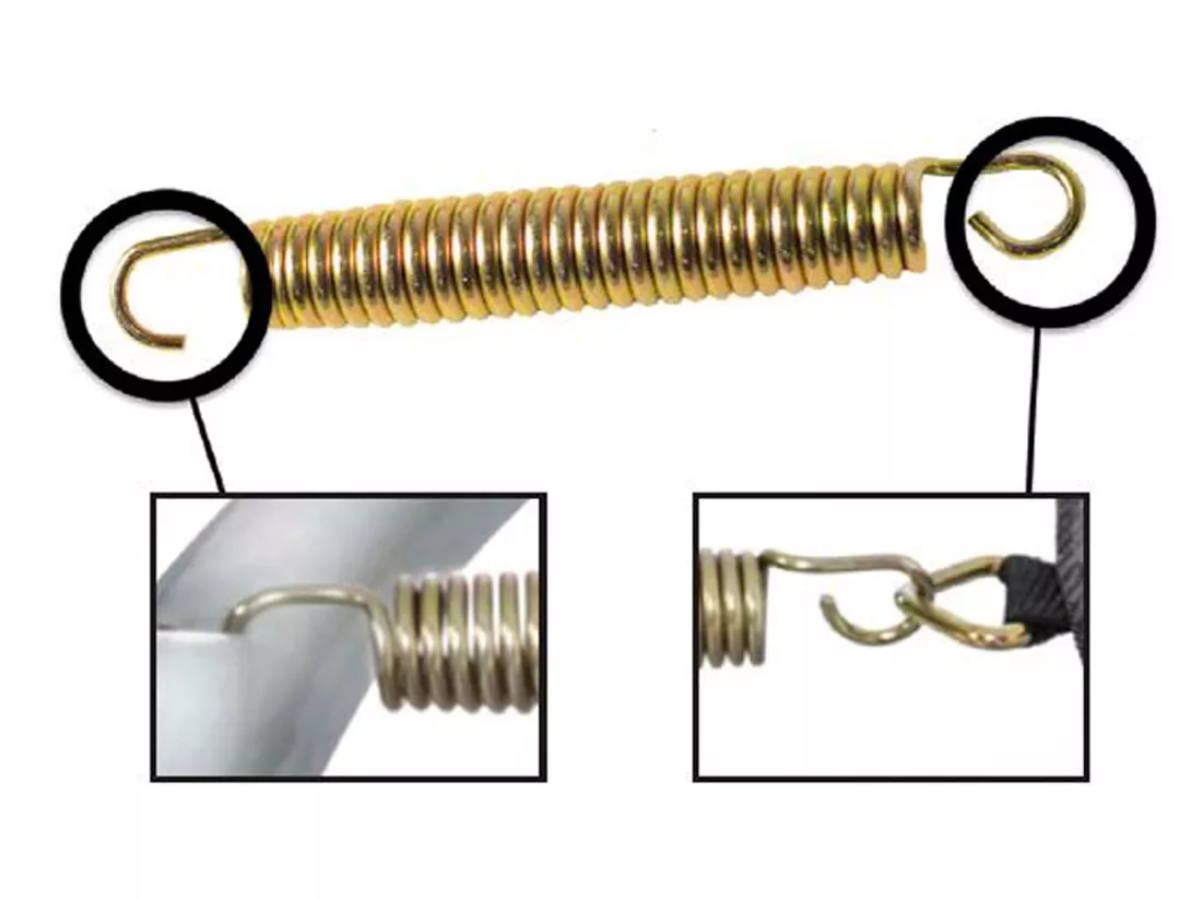 Lot de 10 ressorts Gold 175mm pour trampoline de jardin