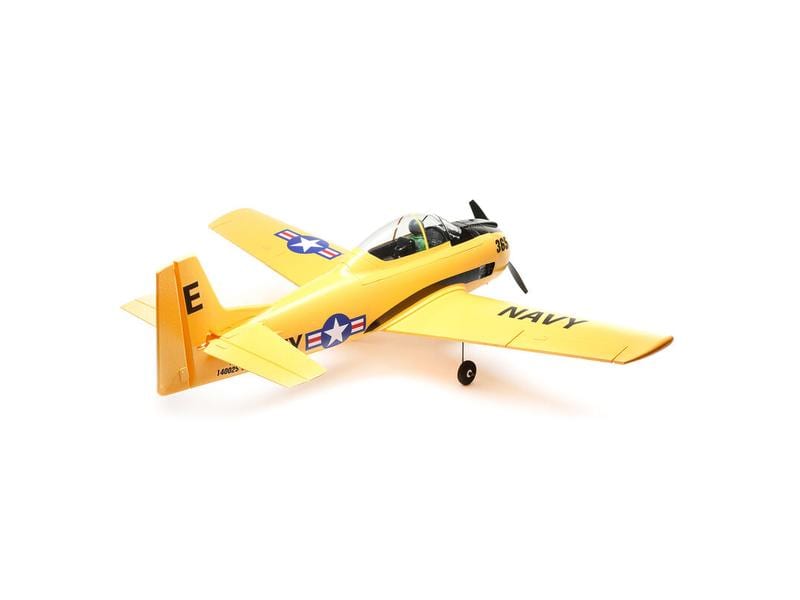 E-flite Warbird T-28 Trojan 1118 mm BNF Basic Neuauflage des beliebten E-flite T28 Trojan Semi-Scale Modells