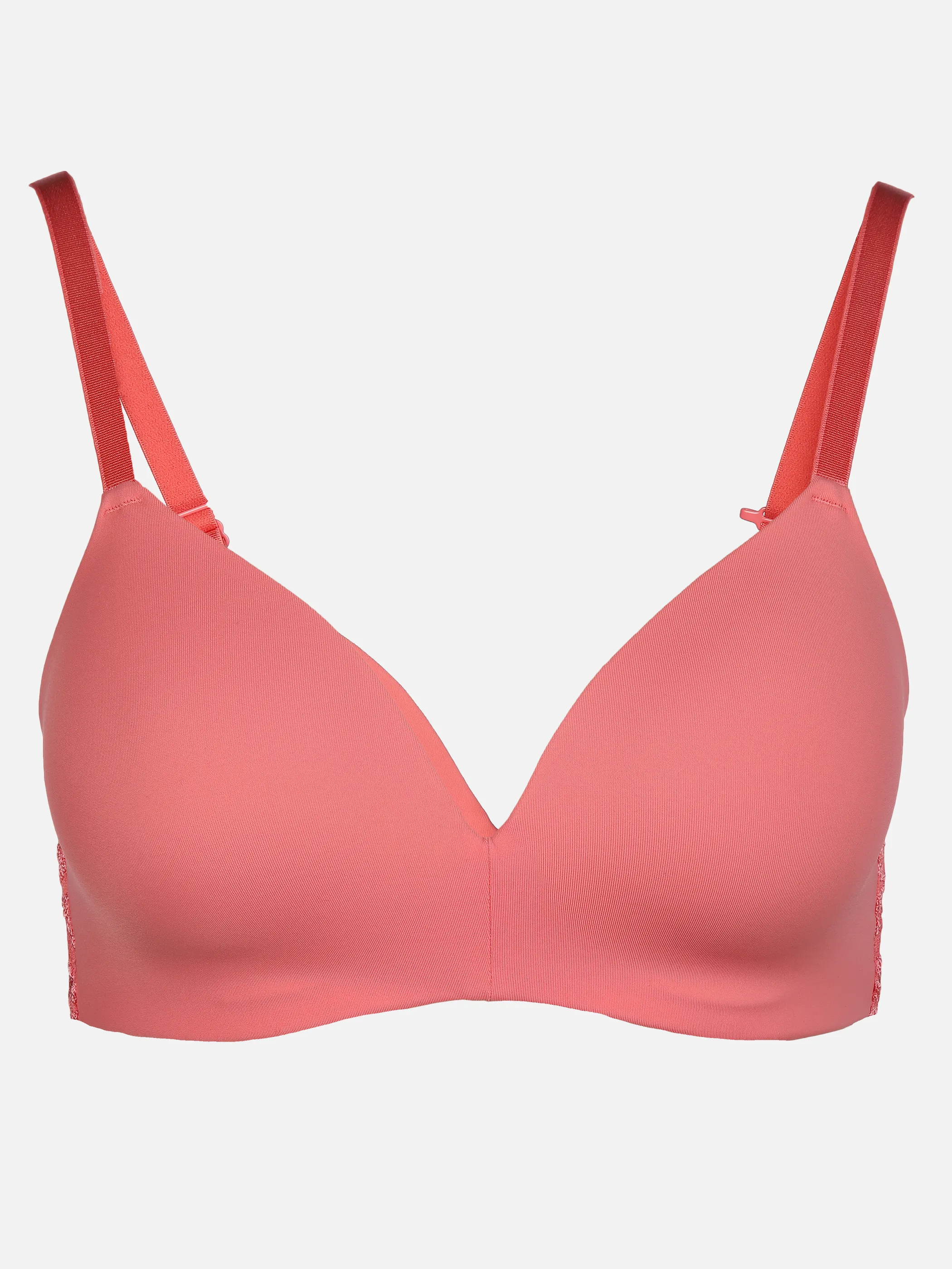 Damen Soft BH mit Schalen und Spitze