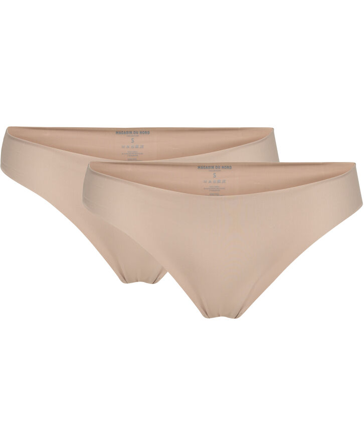 Magasin du Nord Collection Maise 1 brief 2-pack Nude